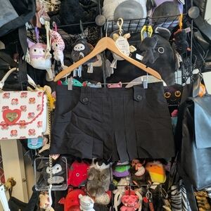 Y2K Pleated Garage Mini Skirt